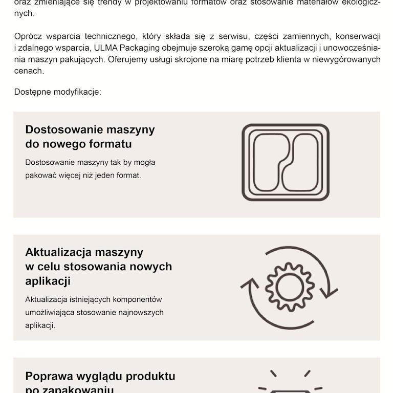 Usługi Modyfikacji Maszyn ULMA 02