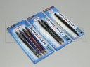 Długopisy pakowane w formie wytłaczanej na maszynie termoformującej.