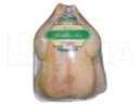 Kurczak pakowany w termokurczliwą folię barierową (BDF) w atmosferze modyfikowanej (MAP) na poziomej maszynie pakującej (HFFS).