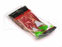 Mięso pakowane próżniowo w folię miękką na maszynie termoformującej.