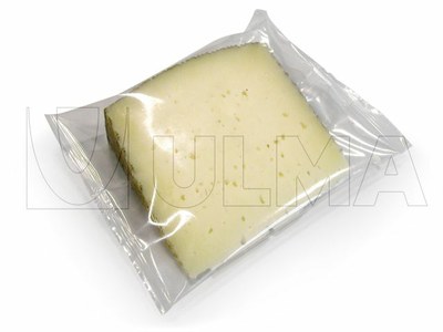 Porcje sera pakowane w atmosferze modyfikowanej (MAP) na maszynie termo formującej.