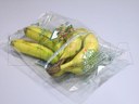 Banany pakowane na poziomej maszynie pakującej (HFFS).