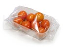 Owoce i warzywa pakowane na tacce na poziomej maszynie pakującej (HFFS).