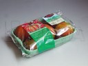 Pomidory na tacce pakowane na flow packu poziomym (hffs)