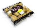 Ziemniaki pakowane w opakowanie poduszkowe na pionowej maszynie pakującej (VFFS).